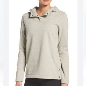 The North Face Knit Stich Fleece Pullover Hoodie size L